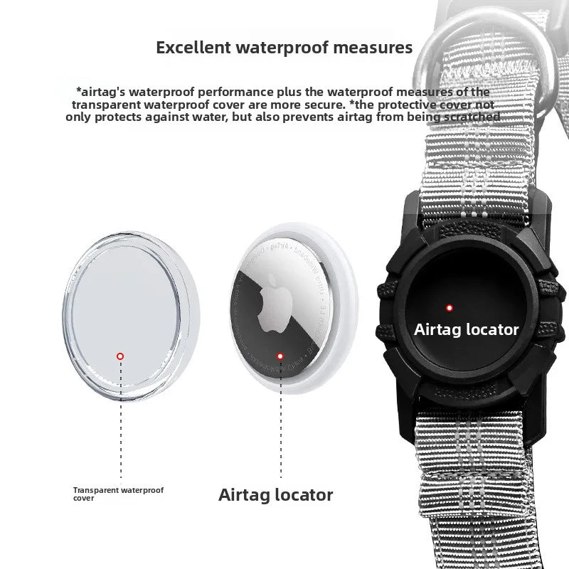 PawTrace™ - Airtag Dog Collar with Waterproof AirTag Case